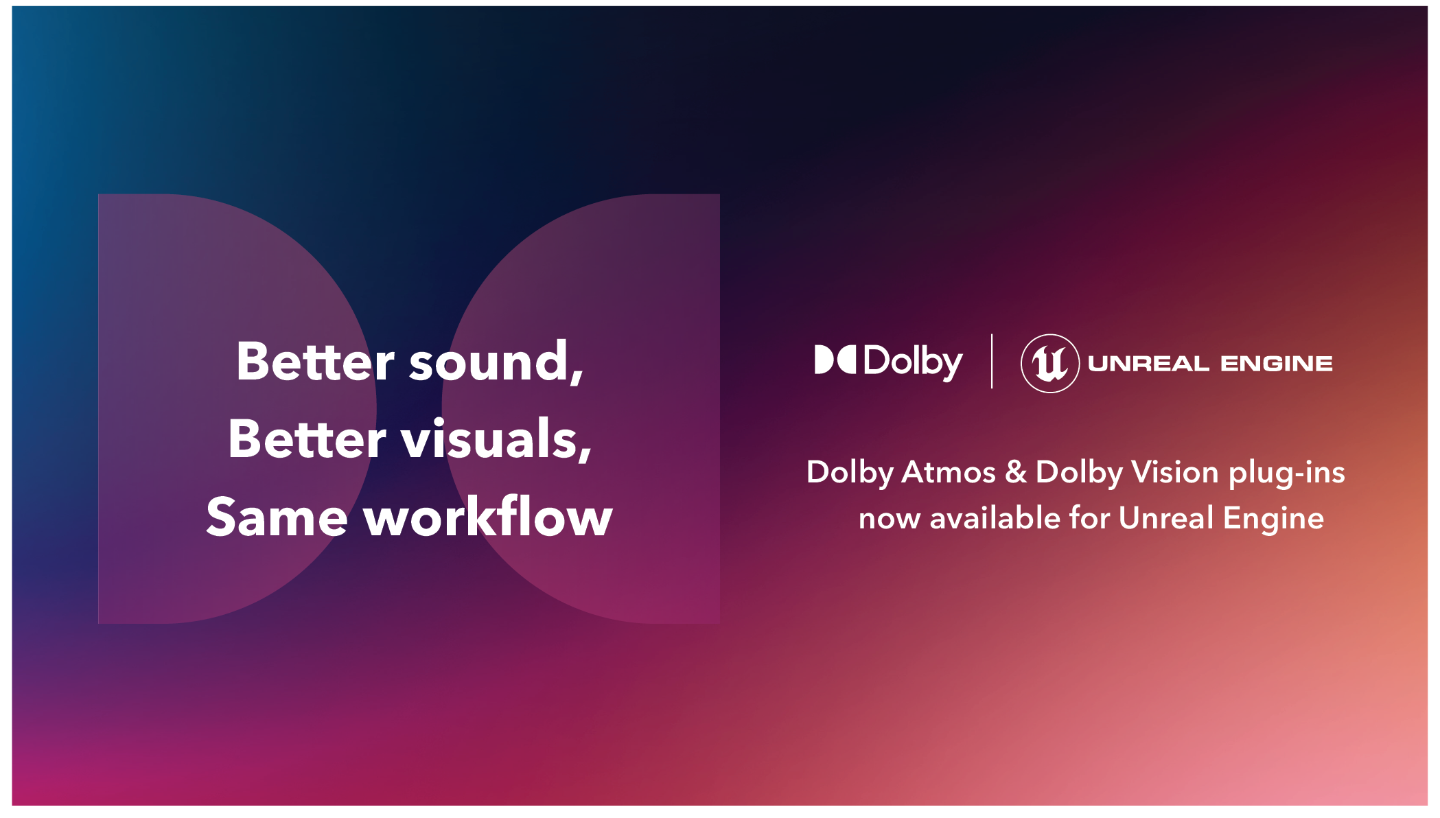 Dolby Unreal Engine Plug-Ins