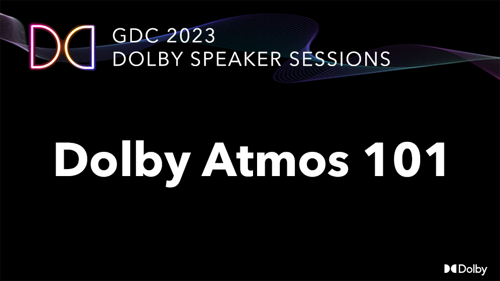 GDC 2023 - Atmos Video